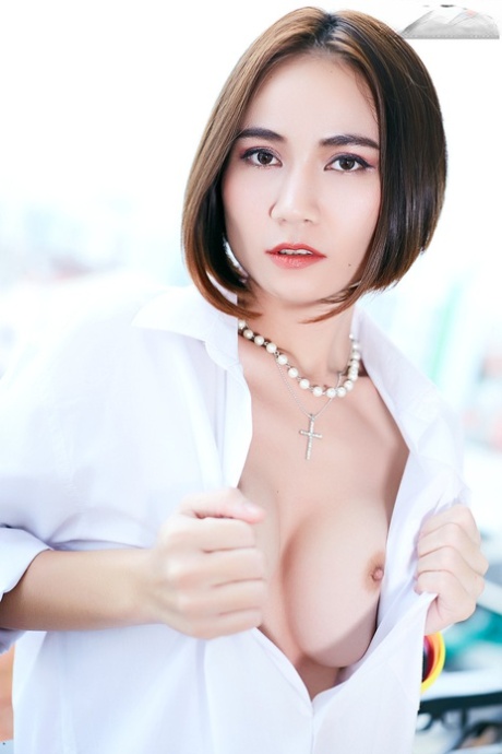 short hair asian lesbian hot naked images