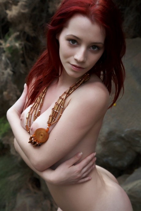 redhead chastity beautiful nude image